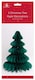 image 2 of Pack of 3 Christmas Tree Honeycomb Paper Christmas Decorations