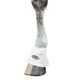 image 3 of Weatherbeeta Fleece Trim Impact Bell Boots - White - Pony