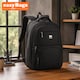 image 2 of Durable Laptop Backpack with Smart Organisation and Travel-Friendly Design - Black