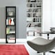 image 3 of Mauro 3 Shelves Storage Unit in Matt Black