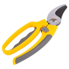 Green Blade Deluxe Carbon Steel Secateurs - Yellow