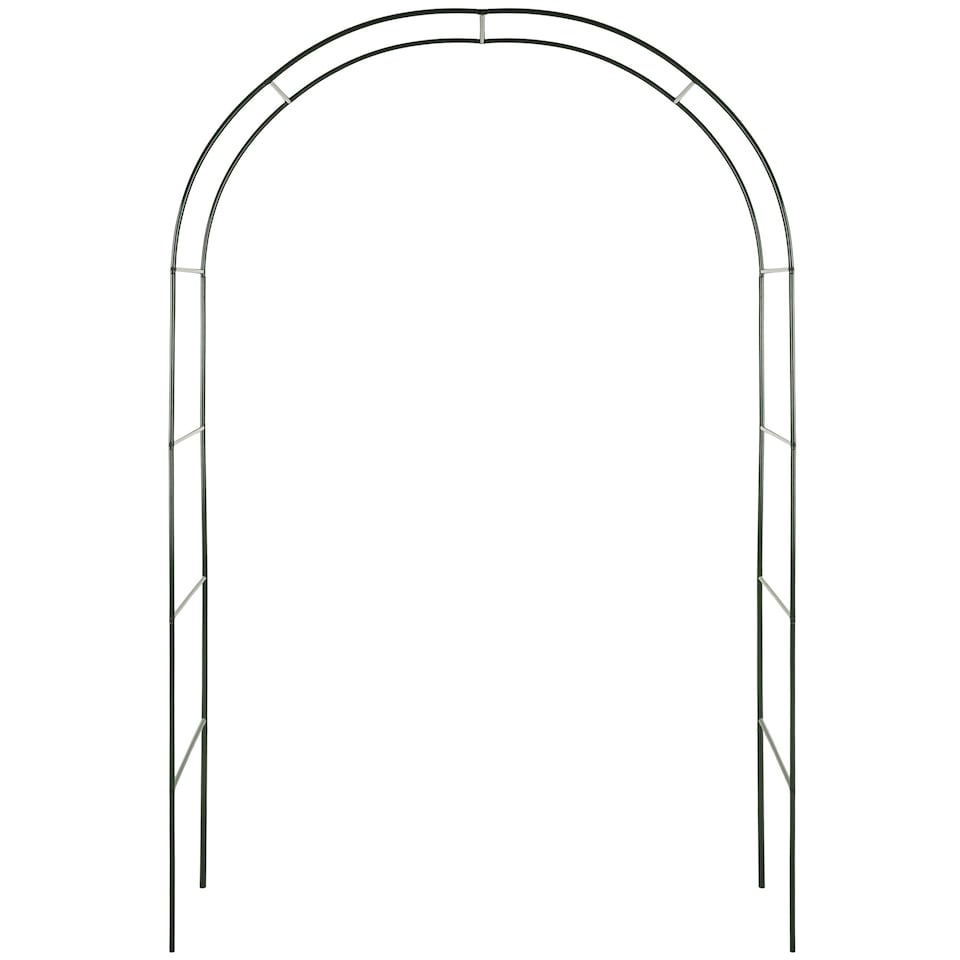 image 1 of Garden Arch - steel rose arch, 140 x 40 x 240 cm