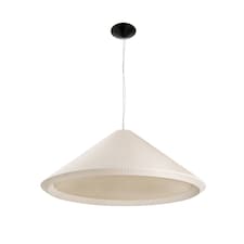 Hue 4 Light Large Dome Ceiling Pendant Ivory, E27