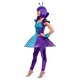 image 3 of Alien Lady Fancy Dress Costume Ladies Large - UK 16-18 Blue | 16
