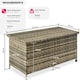 image 6 of Storage Box Kiruna - rattan garden furniture cushion storage 120 x 55 x 61.5 cm Brown | Nature