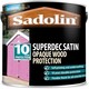 image 1 of Sadolin Superdec Satin Black 1ltr