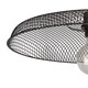 image 2 of Cassidy - Large Black Mesh Easy Fit Metal Pendant Shade | Black | Large | 1