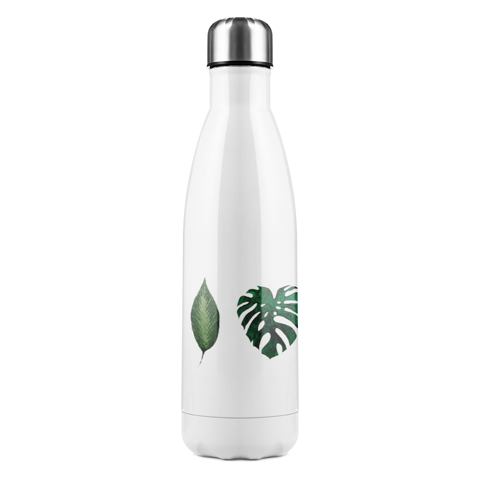 image 1 of leaves selections Designer Stainless Steel Bottle | Multi | 500ml
