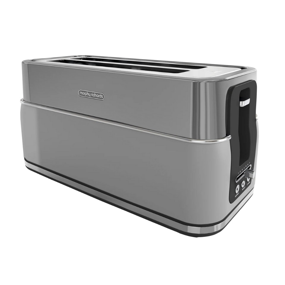 image 1 of Morphy Richards Signature Kettle & Toaster Grey Grey