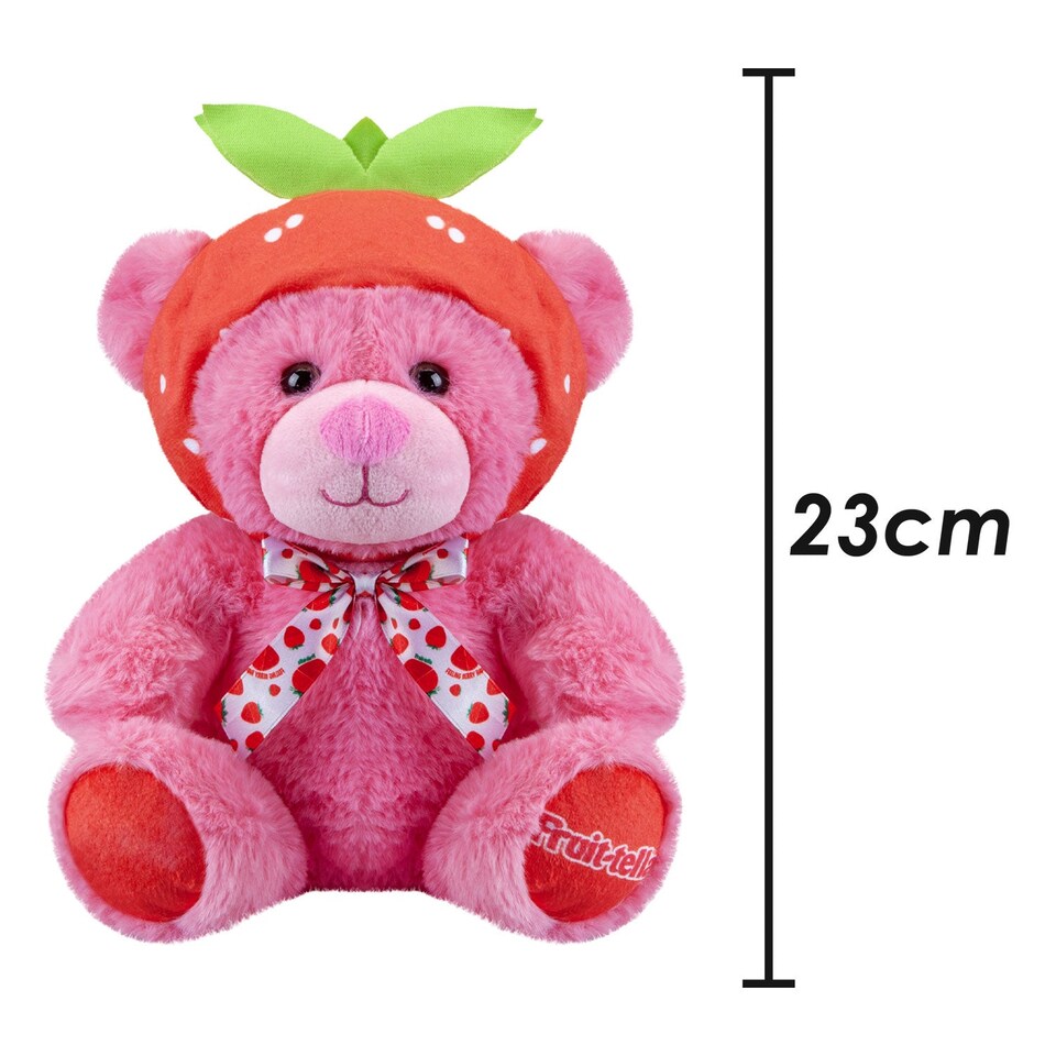 image 1 of vfm-estore Fruit-tella Bear Plush Toy - Strawberry 23cm