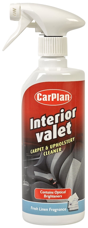 image 1 of CarPlan IVC600 Interior Valet Foaming Upholstery Cleaner - 600ml x2