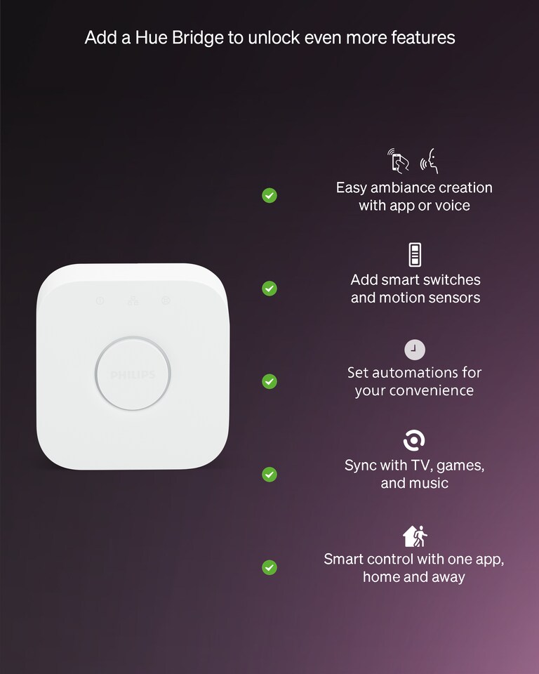 image 1 of Philips Hue Essential WCA 345 GU10 3P EU