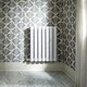 image 9 of Balterley Embrace Horizontal Single Panel Radiator | White | Gloss White | 1