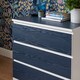 image 7 of Sticky Back Plastic Midnight Navy Wood Effect Kitchen Self-adhesive Vinyl Wrap for Cupboards, Doors and Worktops 67.5cm x 15m (3 rolls) - d-c-fix