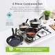 image 4 of Tower T900130 5 Piece Cookware Set Black
