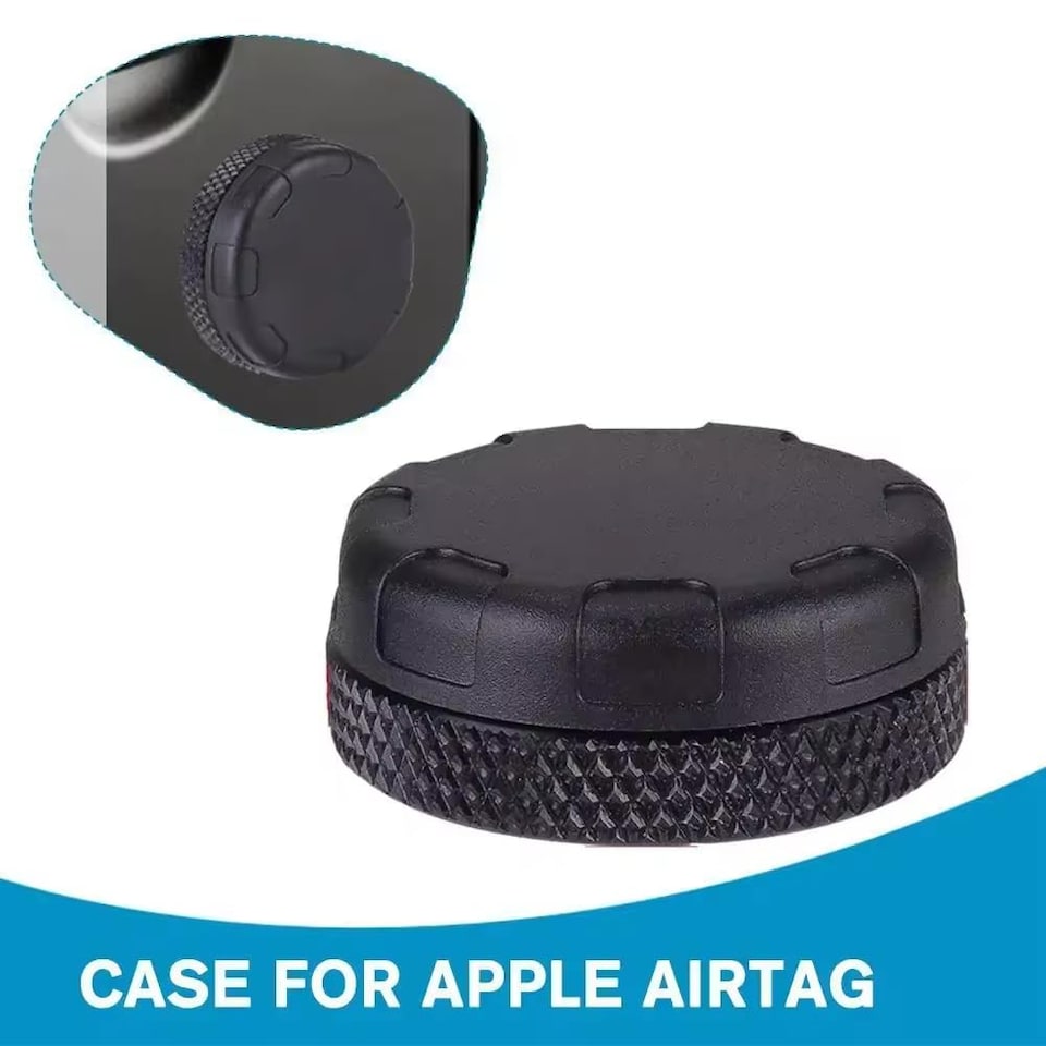 image 1 of Magnetic AirTag Holder for Apple AirTag GPS Tracker (With P09)
