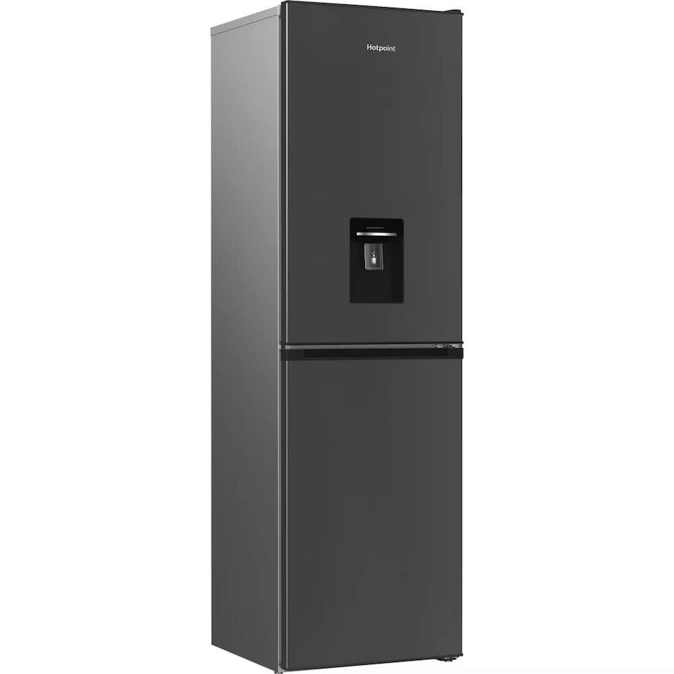 image 1 of Hotpoint HPKH 1261W XBR4UK - Dark Grey 50/50 Fridge Freezer - 268L Total Capacity - E energy rating