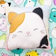 image 3 of Squishmallows MeowMoo Square Cushion