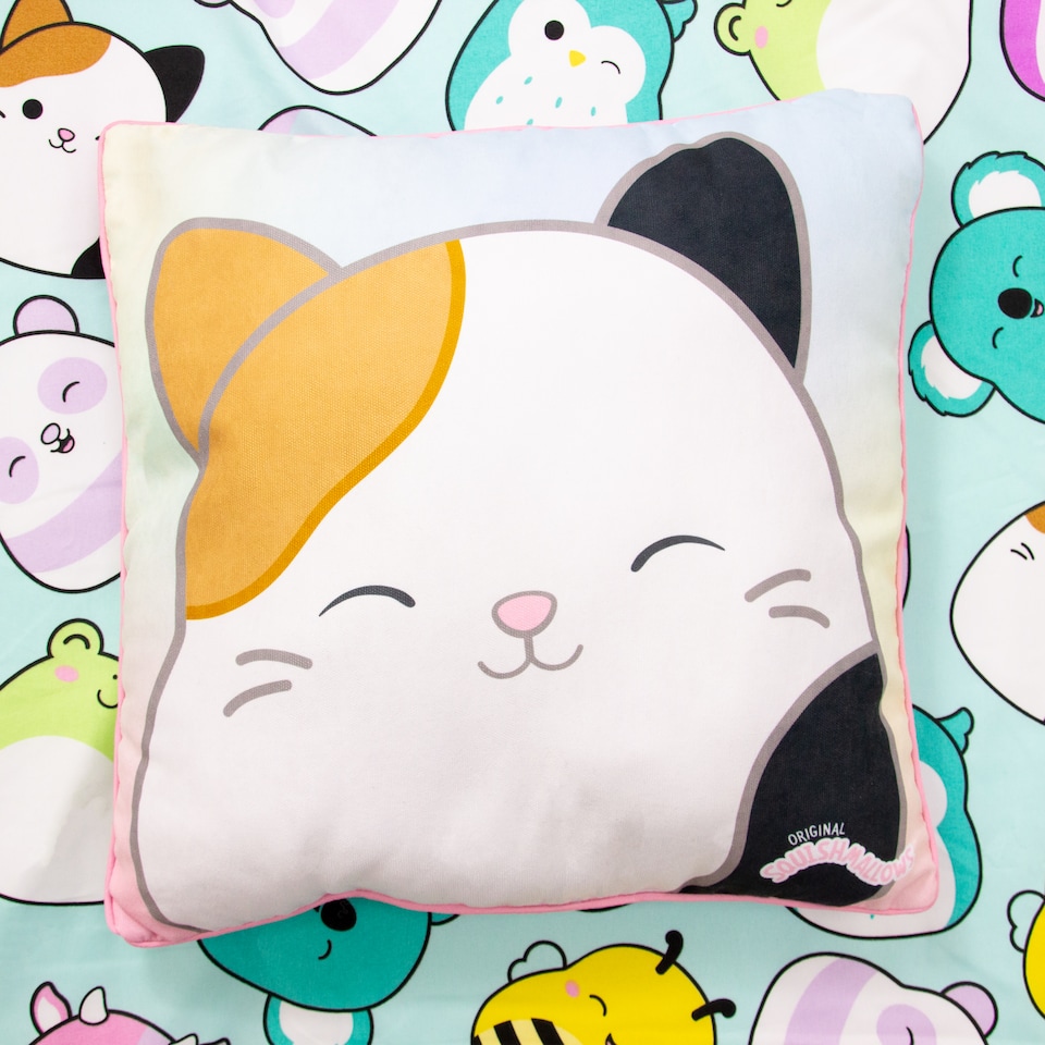 image 1 of Squishmallows MeowMoo Square Cushion