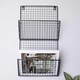 image 4 of Charnwood Contemporary Iron Grey Mountable Magazine Rack In/Outside Use 1.2kg