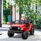 image 2 of HOMCOM 12V Kids Electric Ride On Car Truck Off-road Toy W/ Remote Control Red