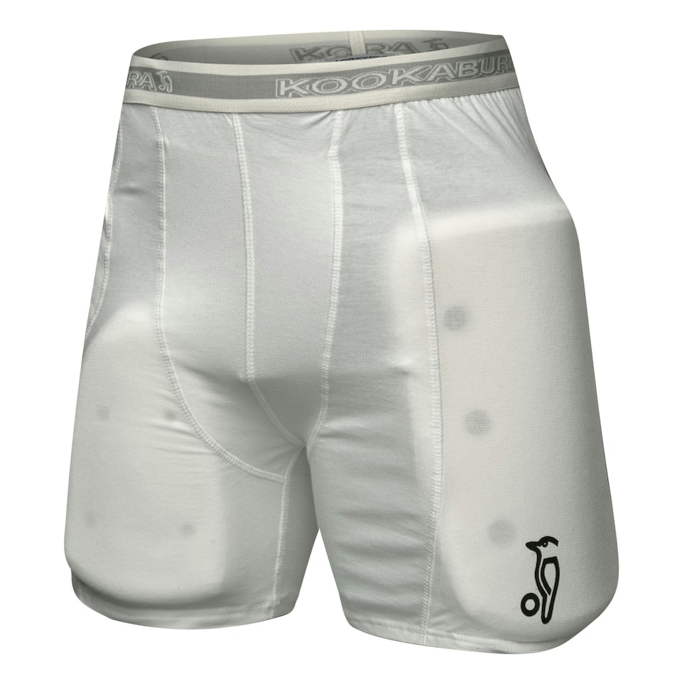 image 1 of Kookaburra Childrens/Kids Cricket Padded Shorts - White - 10-12 Years