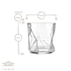 image 3 of Bormioli Rocco Cassiopea Whisky Glasses - 330ml - Clear - Pack of 6 | Clear | Clear