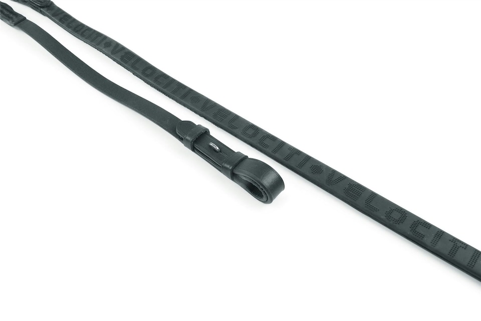 image 1 of Shires Velociti Reins | Black | Size: 54X5/8
Colour: Black