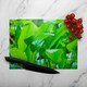 image 2 of Green leaf background abstract of nature Designer Glass Chopping Board | Multi