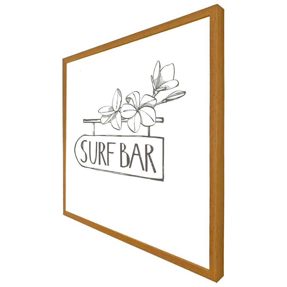 image 1 of Surf bar (Picture Frame) Black | L