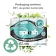 image 4 of Splesh Toilet Roll Original White 12 Rolls Quilted 3-Ply Soft Toilet Paper
