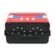 image 9 of 7 Keys 2 Bass Children's Red Toy Accordion Musical Instrument