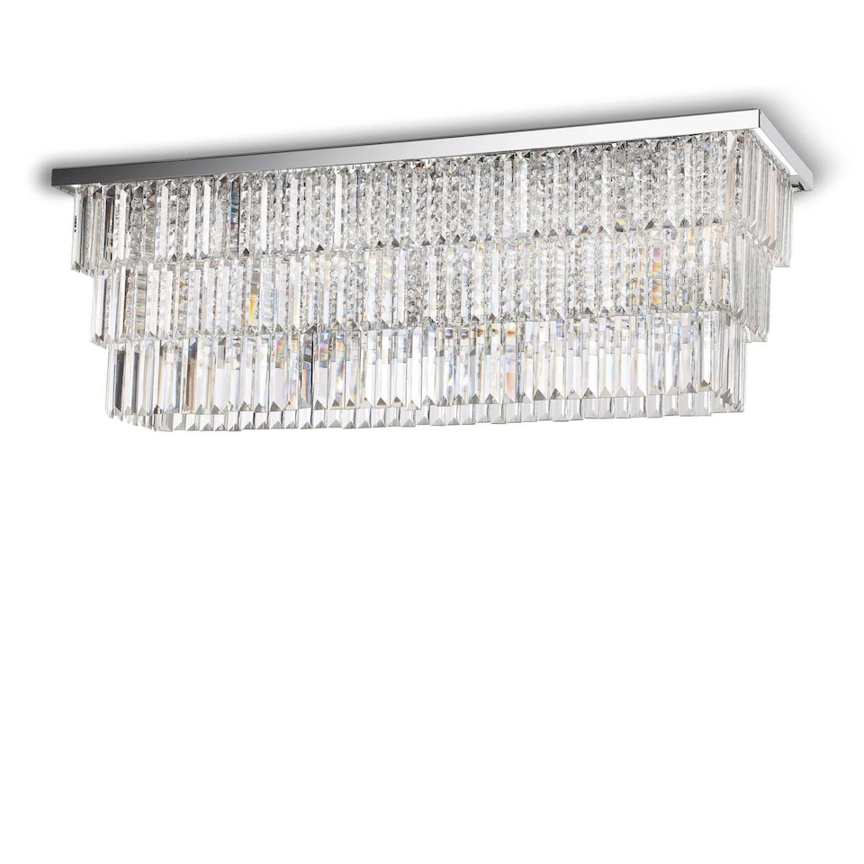 Martinez 8 Light Ceiling Light Chrome