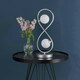 image 2 of Lena 2 Light Matte Silver Table Lamp Chrome