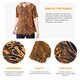 image 2 of Tiger Keeper Costume - Shirt, Wig, Tash & Hat Orange | M