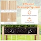 image 8 of COSTWAY Wooden Planter Box Raised Garden Bed Natural N/A