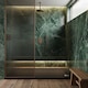 image 4 of Balterley Rectangular Slate Effect Shower Tray - Balterley | Black | Black
