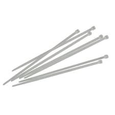 Faithfull Cable Ties - White - (100) White 300mm X 3.6mm