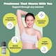 image 4 of Scrubbingtons Pit Stop Natural Deodorant For Women, Men, Roll On For Sensitive Skin Made in UK Paediatrician approved, Aluminium & Alcohol Free, Vegan & Cruelty Free, Ocean Breeze 75ml | Multi | 1