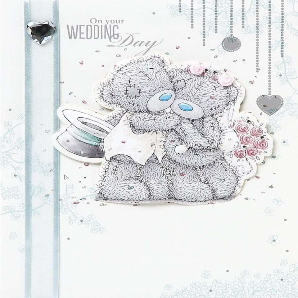 image 1 of Wedding Day Me to You Bear Card