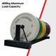 image 4 of Olympic Bumper Weight Rack Black