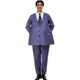 image 3 of The Addams Family Mens Gomez Costume - Purple/White - L L