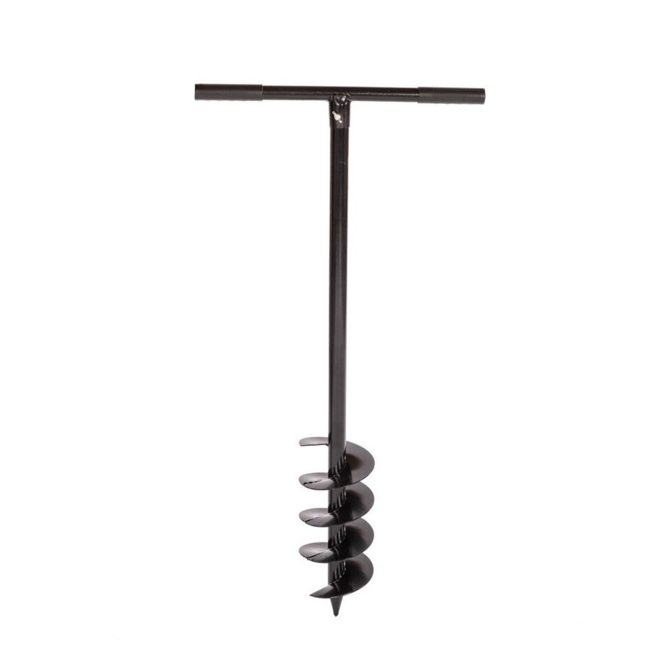 image 1 of Post Hole Fence Manual Hand Drill Digger Earth Auger 150mm 6