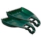 image 1 of Garden Leaf Grabber Scoops  Large Heavy Duty Green Debris Scoops With Handles | Green | Green | 1