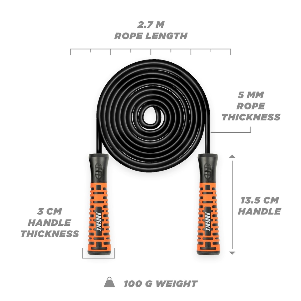 image 1 of Phoenix Fitness Adjustable Speed Rope