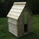 image 2 of Campbell Duck House - up to 10 Duck, Quality pressure treated timber waterfowl house for duck, aylesbury, Indian runner, call duck Brown | One Size