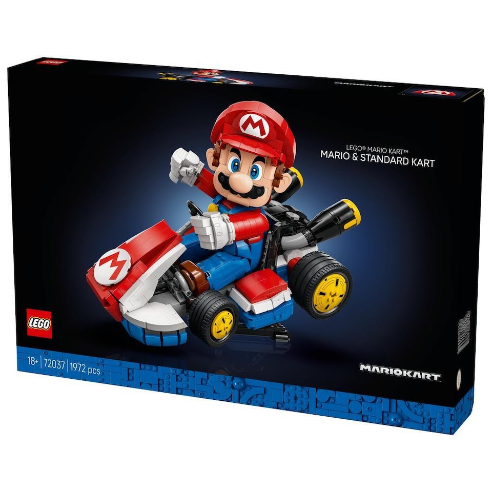 image 1 of LEGO Super Mario Mario Kart Mario & Standard Kart
