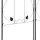 image 8 of Outsunny Set of 2 Metal Trellis for Climbing Plants, Leaf Design, 50 x 181cm