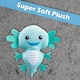 image 9 of Axolotl Soft Toy Cute Plushie Huggable Cuddly Stuffed Toy 15cm Green