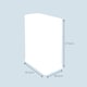 image 10 of Cooks Professional Slimline Dual Recycle Pedal Bin 50L - 2 Compartments & Soft Close Lid | Black